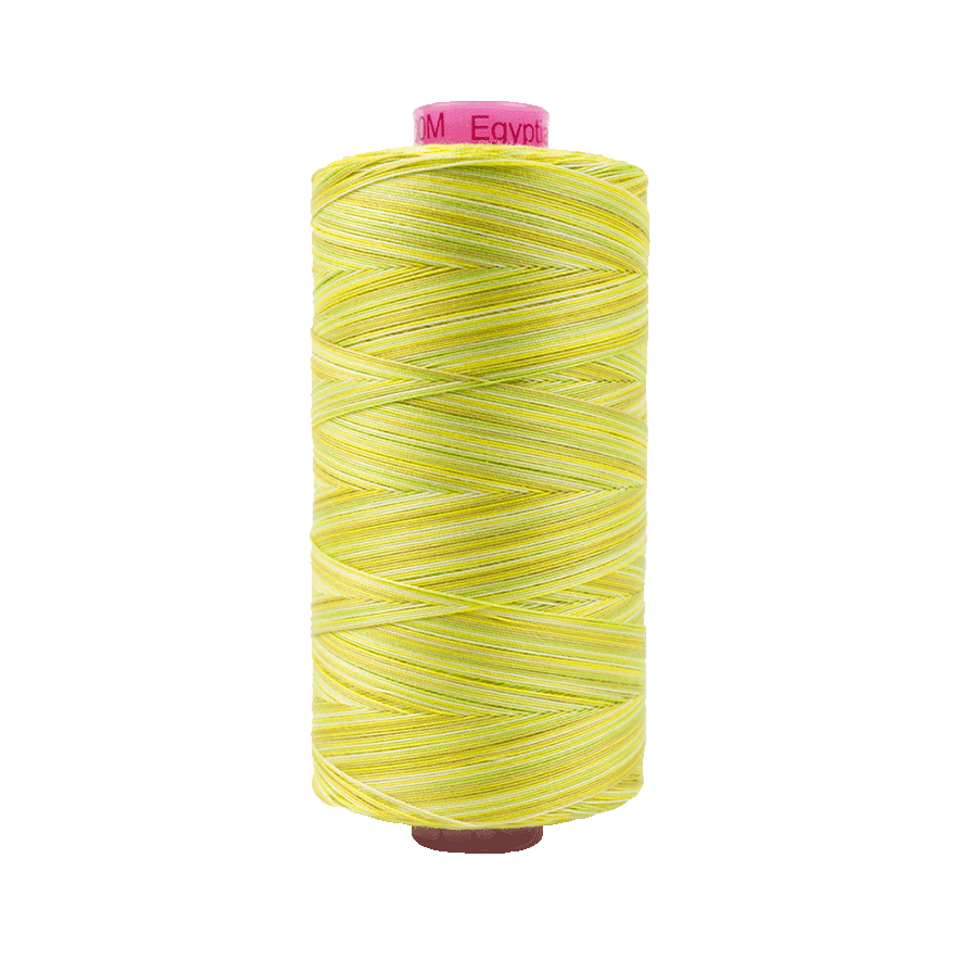 Wonderfil Tutti Variegated Cotton 50wt Thread - TU03 - Citrus (1000m / 1094yd)