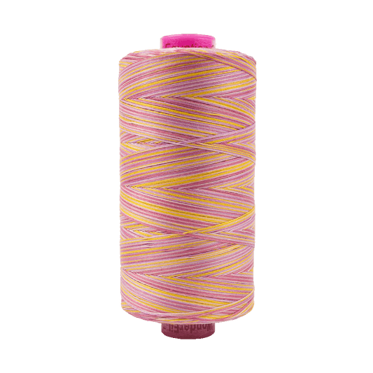 Wonderfil Tutti Variegated Cotton 50wt Thread - TU05 - Pansy (1000m / 1094yd)