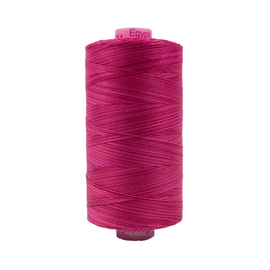 Wonderfil Tutti Variegated Cotton 50wt Thread - TU10 - Roses (1000m / 1094yd)