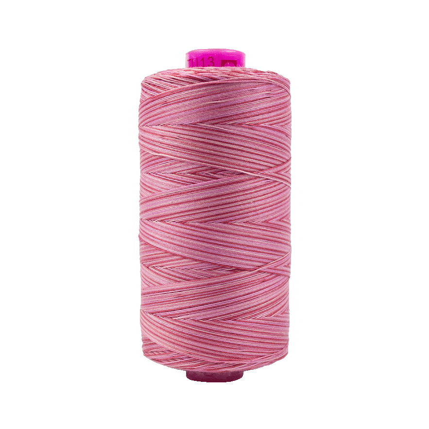 Wonderfil Tutti Variegated Cotton 50wt Thread - TU13 - Hibiscus (1000m / 1094yd)