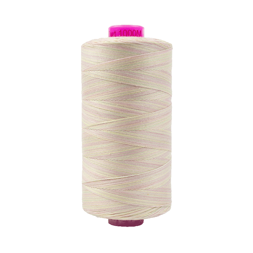 Wonderfil Tutti Variegated Cotton 50wt Thread - TU37 - Shell (1000m / 1094yd)