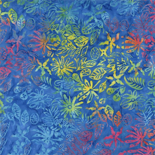 Timeless Treasures -  WIDEBACK - Tonga Batik - Tropical
