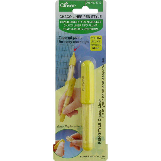 Clover Chaco Liner - Chalk Marker - Yellow