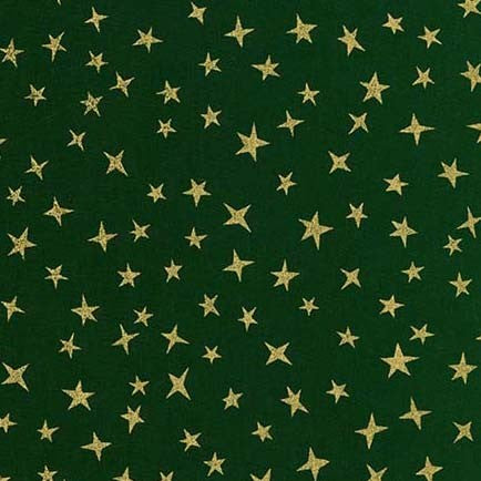 Michael Miller - Stargazer - Emerald (Metallic)