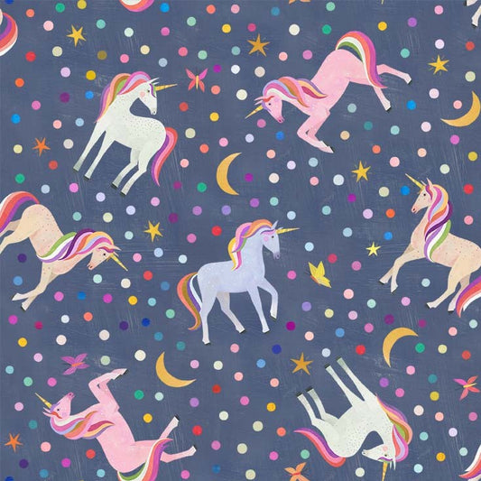 Michael Miller - Enchanted Unicorn - Rainbow Unicorns
