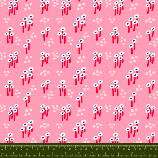 Bargain Basement Fabric - Garden Glory - Mush (Pink/Red) by PBS Fabrics