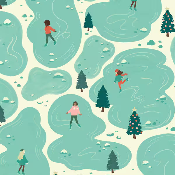 Charla Pettingill - Bright Holiday - Afternoon Ice Skating