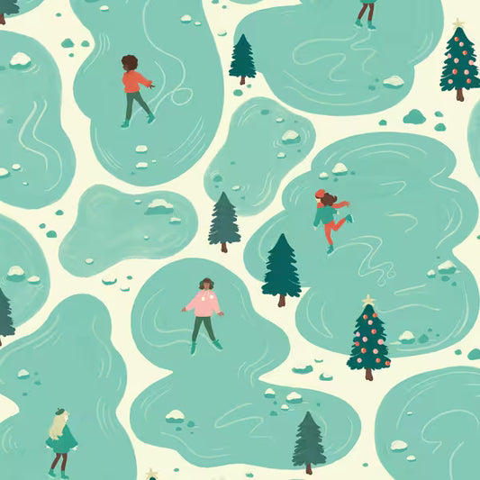 Charla Pettingill - Bright Holiday - Afternoon Ice Skating