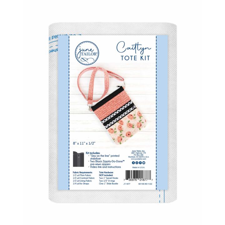 June Tailor - Caitlyn Tote with Zippity-Do-Done™ Zipper