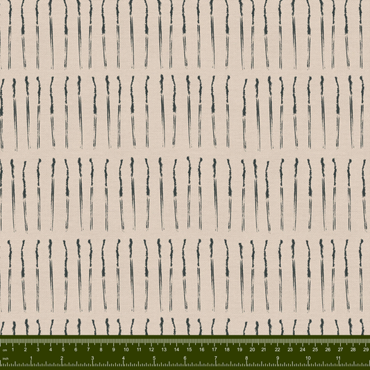 Bargain Basement Fabric - Love Struck - Attention (Ivory)  by PBS Fabrics