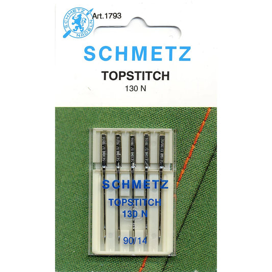 Schmetz - Topstitch Sewing Machine Needles - Size 90/14 (5 PC)