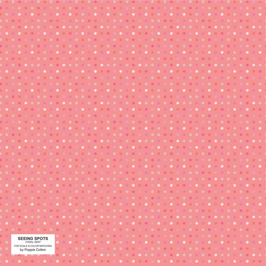 Poppie Cotton - Seeing Spots - Coral Reef