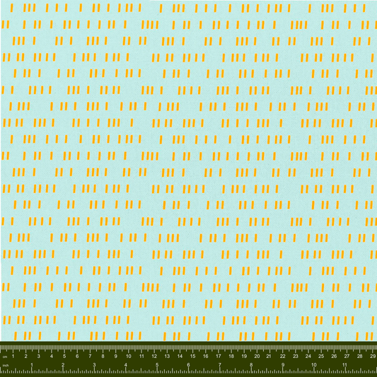 Bargain Basement Fabric - Wonder - Joy (Turquoise) by PBS Fabrics