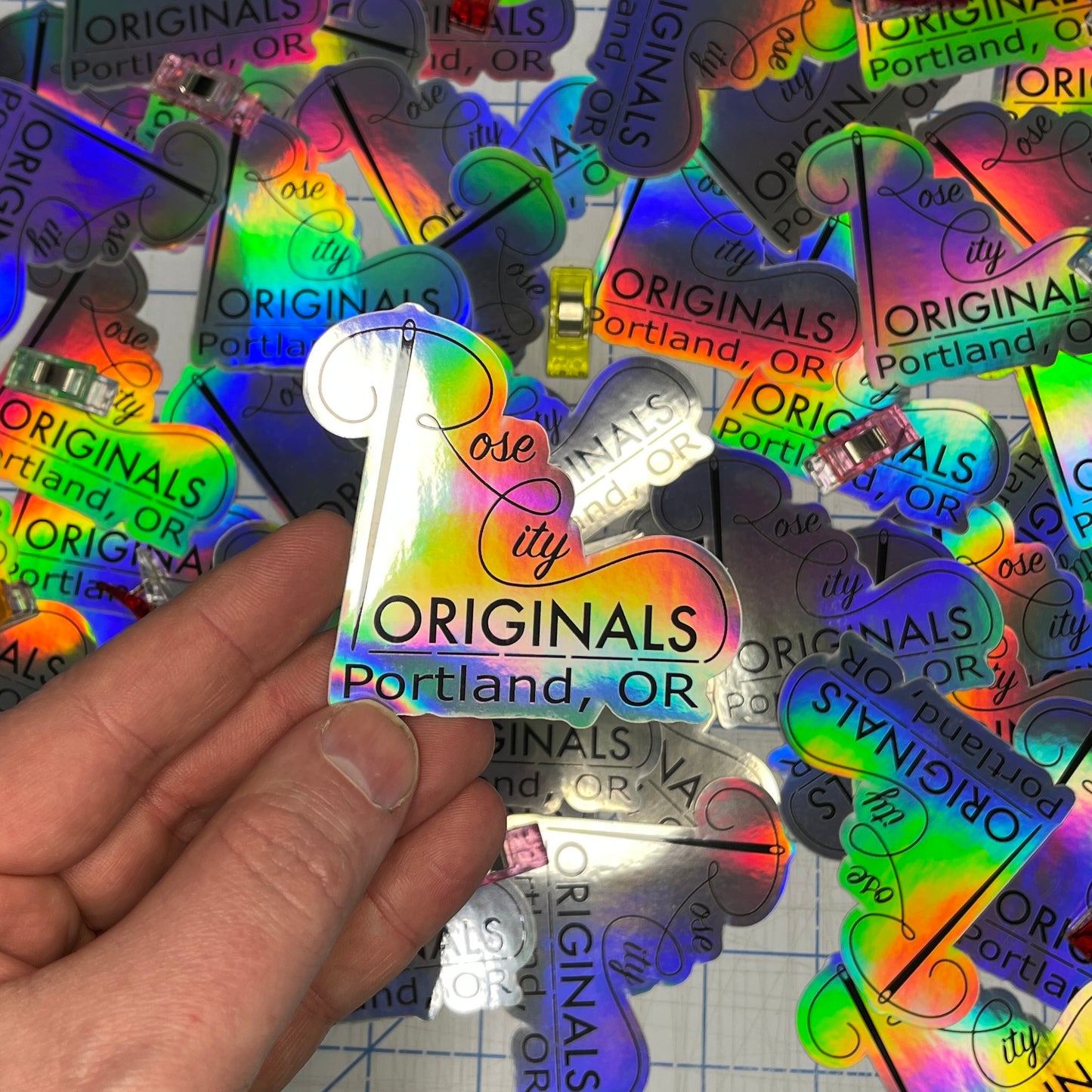 Sticker - Rose City Originals - Holographic